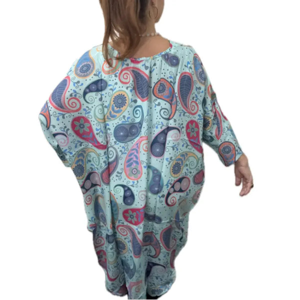 Kimono - Electric Blue - MODAL - 20% OFF! Namaskar