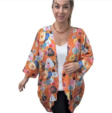 Kimono - Lotus Orange - MODAL - 20% OFF! Namaskar