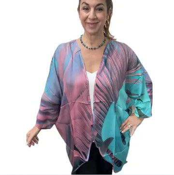 Kimono - Palm Leaf Paradise - MODAL - 20% OFF! Namaskar