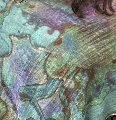 SET 2- 30% OFF! PASTEL WATERCOLOUR MODAL SILK SCARF + HARLEQUIN CRYSTAL MEDIUM STRAND + MOONLIGHT AUSTRIAN CRYSTAL OVAL PENDANT+ PEBBLEFALL EARRINGS