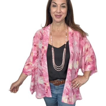 Square Kimono -SHEER - DOLLY ROSE Ragesh