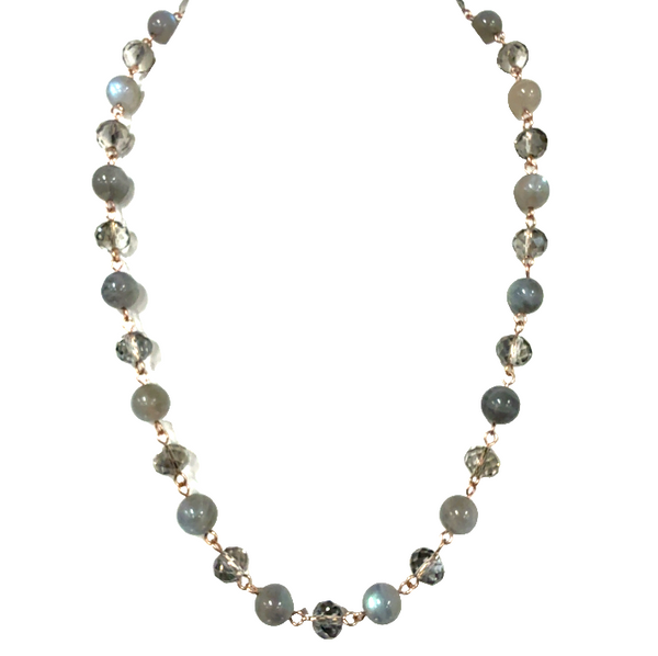 Longer Link Necklace - Platinum Seriously Romantic