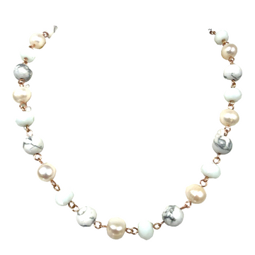 Link Necklace - White Seriously Romantic