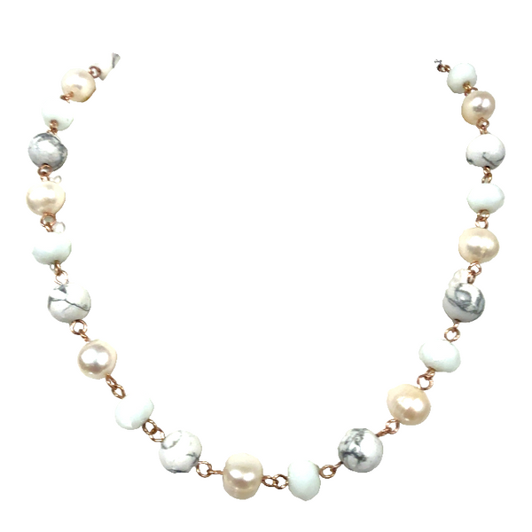Link Necklace - White Seriously Romantic