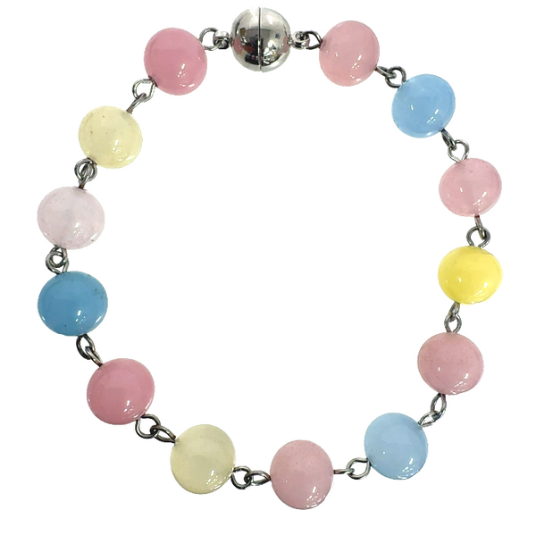 Longer Link Bracelet - Morganite Seriously Romantic