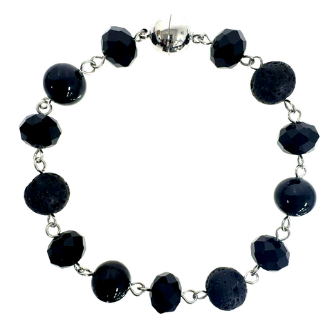Longer Bracelet Link - Black