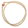 Medium Strand Necklace - Champagne Crystal Seriously Romantic