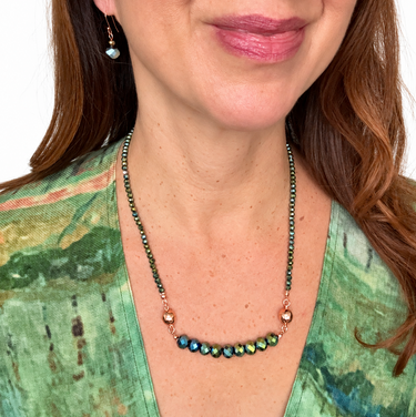 Connector - Sea Green Crystal Seriously Romantic