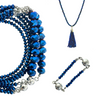 10 Way Bundle - Sapphire Crystal (Includes 10 Way Necklace, Tassel & Mini Connectors) Seriously Romantic
