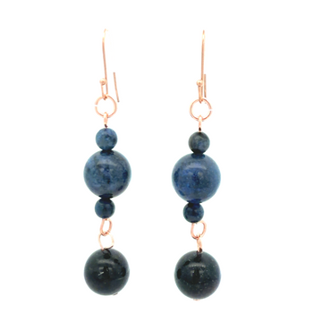 Long Earrings - Sodalite Maria Nicola