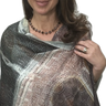 Scarf - Fine Wool - Tree Of Life Namaskar