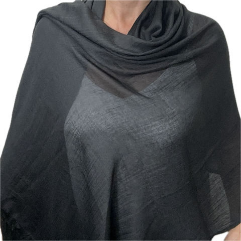 Bamboo Scarf - BLACK