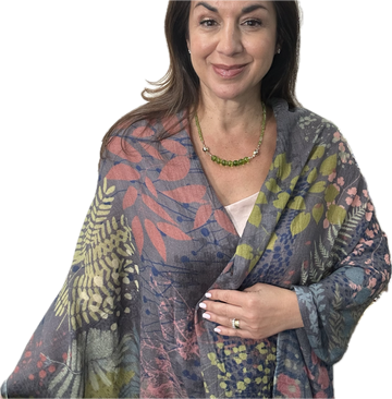 Scarf- Fine Wool - Autumn Nights - 20% off!