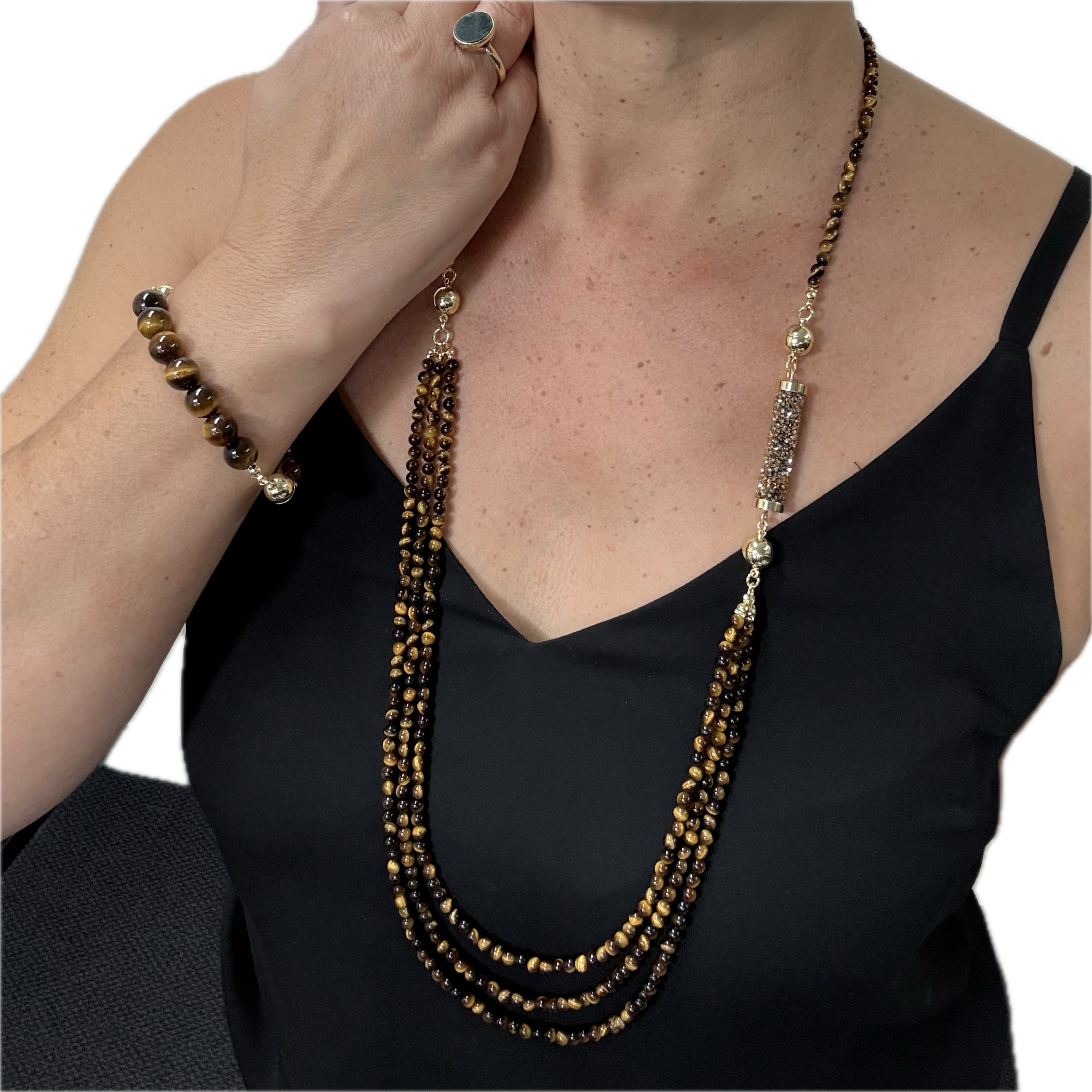 STRONG VOID LEATHER NECKLACE 深水光太 STRONG VOID leather necklace