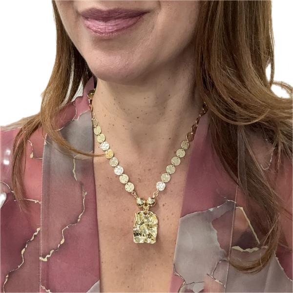 Pendant - Liquid Metal Maria Nicola