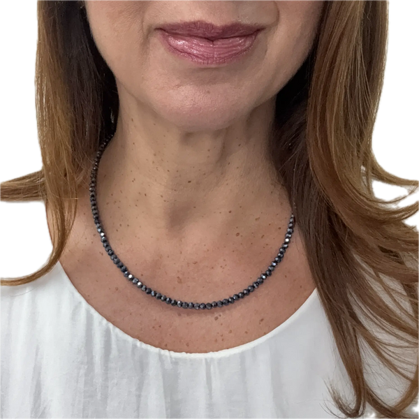Medium Strand Necklace - Midnight Crystal