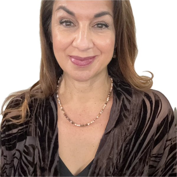 Medium Strand Necklace - Zebra Stone Maria Nicola