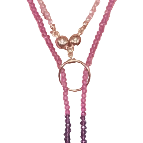 Pendant -  Hanging Glasses Ring Maria Nicola