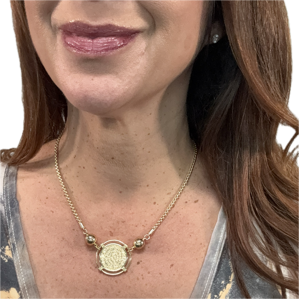 Pendant - Large - GRECIAN COIN
