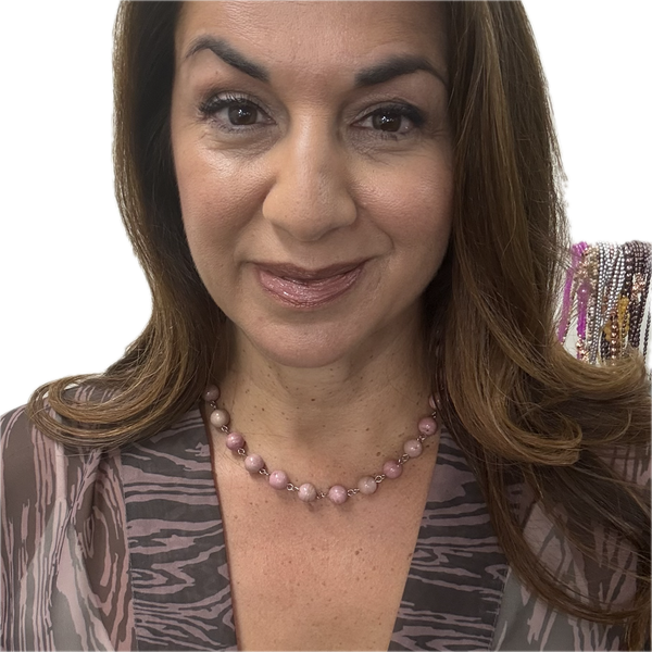 Link Necklace - RHODOCHROSITE Seriously Romantic