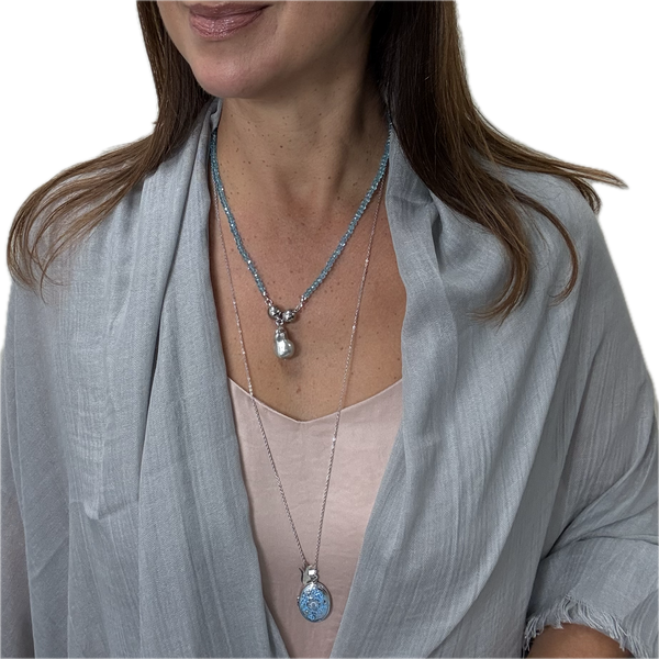 Bamboo Scarf - Light Grey