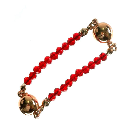 Mini Connectors - Translucent Red Crystal - 30% OFF!!