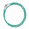 Medium Strand Necklace - Turquoise Crystal Seriously Romantic