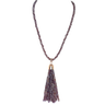 Tassel - Plum Crystal Seriously Romantic