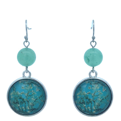 Earrings  - White Blossoms LAST CHANCE 20% OFF!!