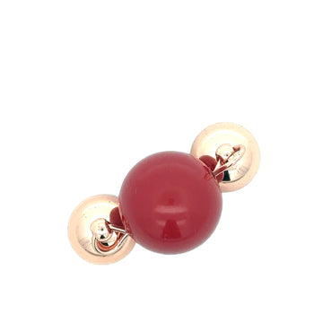 Pendant - round 14mm - TERRACOTTA