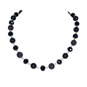 Link Necklace - Black