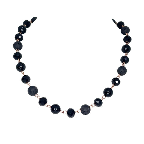 Link Necklace - Black