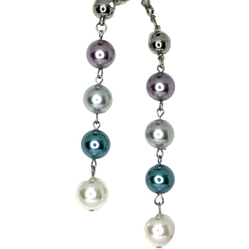 Lariat Ends - Multi-coloured shell pearl