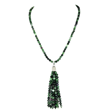 Tassel - RUBY ZOISITE Seriously Romantic
