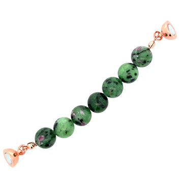 Connector - RUBY ZOISITE