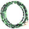 Long Strand Necklace - RUBY ZOISITE Seriously Romantic