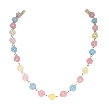 LONGER Link Necklace - Morganite