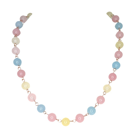 LONGER Link Necklace - Morganite