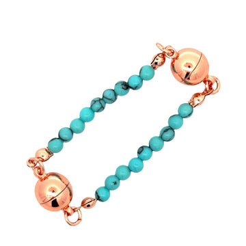 Mini Connectors - Turquoise HOWLITE