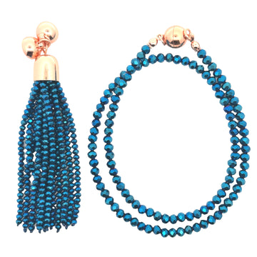 TASSEL CONVERSION - SAPPHIRE - (tassel must be purchased on the same invoice) Maria Nicola