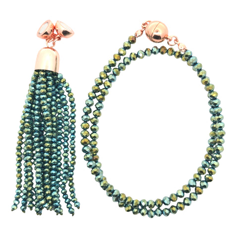 TASSEL CONVERSION - SEA GREEN - (tassel must be purchased on the same invoice)