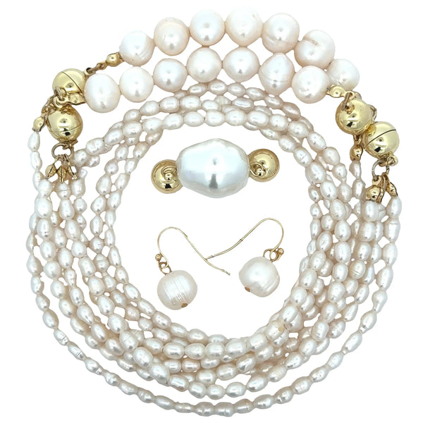 Cream Freshwater Pearl STARTER OFFER Maria Nicola