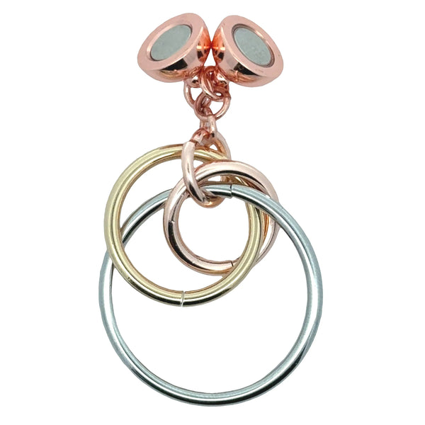 Pendant - Tri-Metal Concentric Circle Maria Nicola