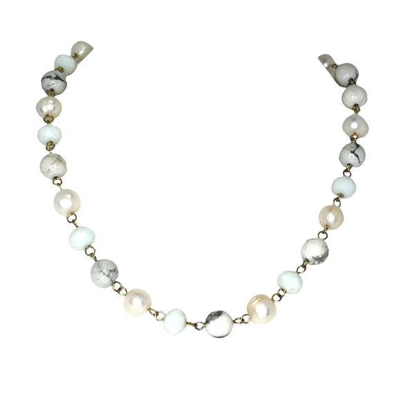 Link Necklace - White Seriously Romantic
