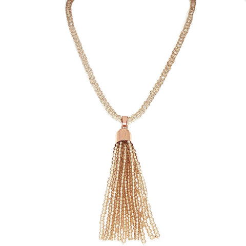 Tassel - Champagne Crystal