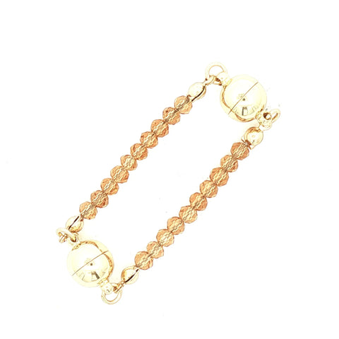 Mini Connectors - Golden Crystal  - ON SALE!