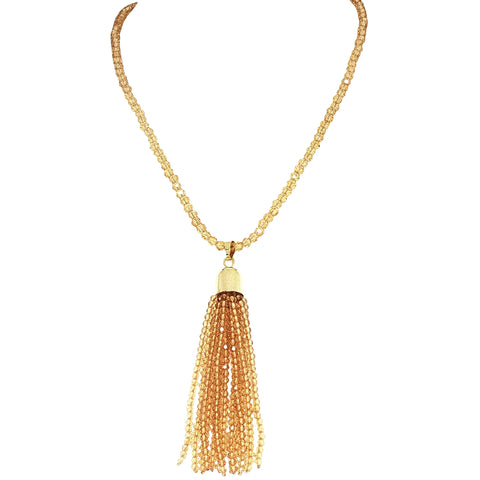 Tassel - Golden Crystal