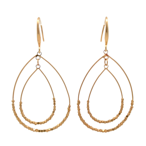 SET 7-30% OFF! CRYSTAL LONG STRAND NECKLACE + PERFECTLY PAVE PENDANT + FINE BEADED TEARDROP DOUBLE TEAR DROP EARRINGS FLASH SALE