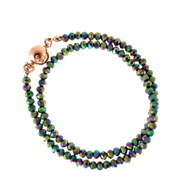 Medium Strand Necklace - Harlequin Crystal Seriously Romantic