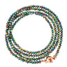 Long Strand Necklace - Harlequin Crystal Seriously Romantic